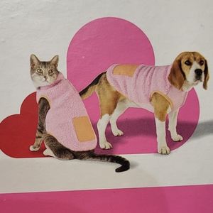 Boots & Barkley NWT Pet Pink Sherpa Vest Size XS- Dogs & Cats Up To 10lbs